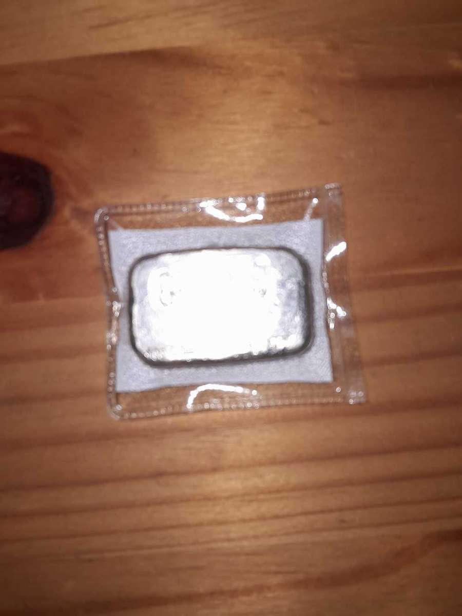 100g fine silver bar 99,9