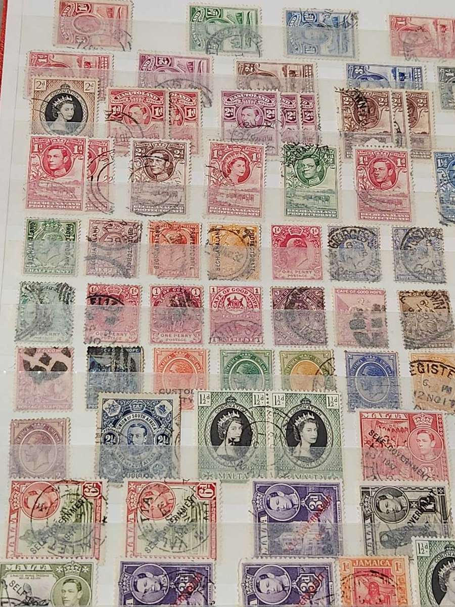 British Empire - HUGE value incl. many QVs - in Stunning 16-page Kabe album