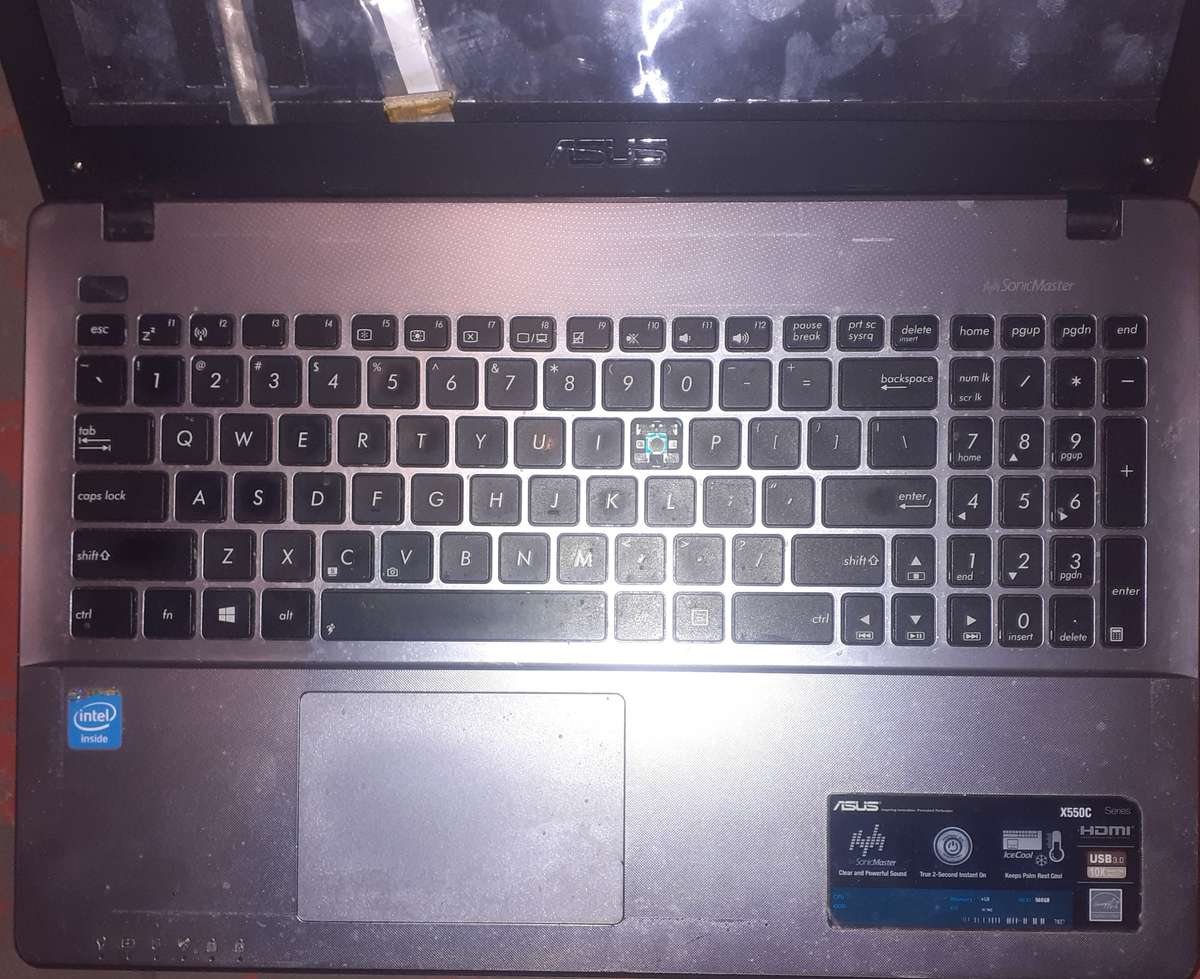 Asus x550c incomplete