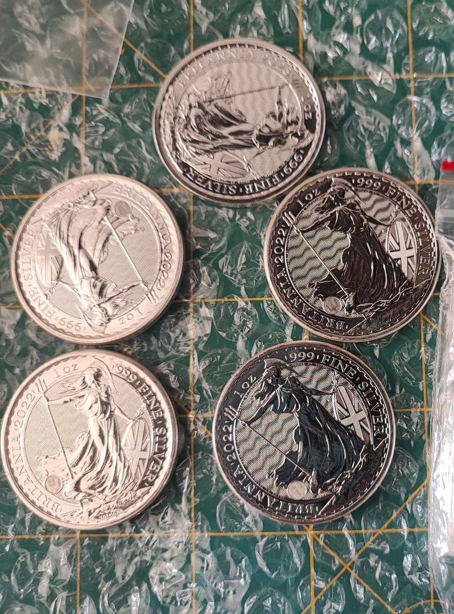 Britannia 1 Oz silver bullion