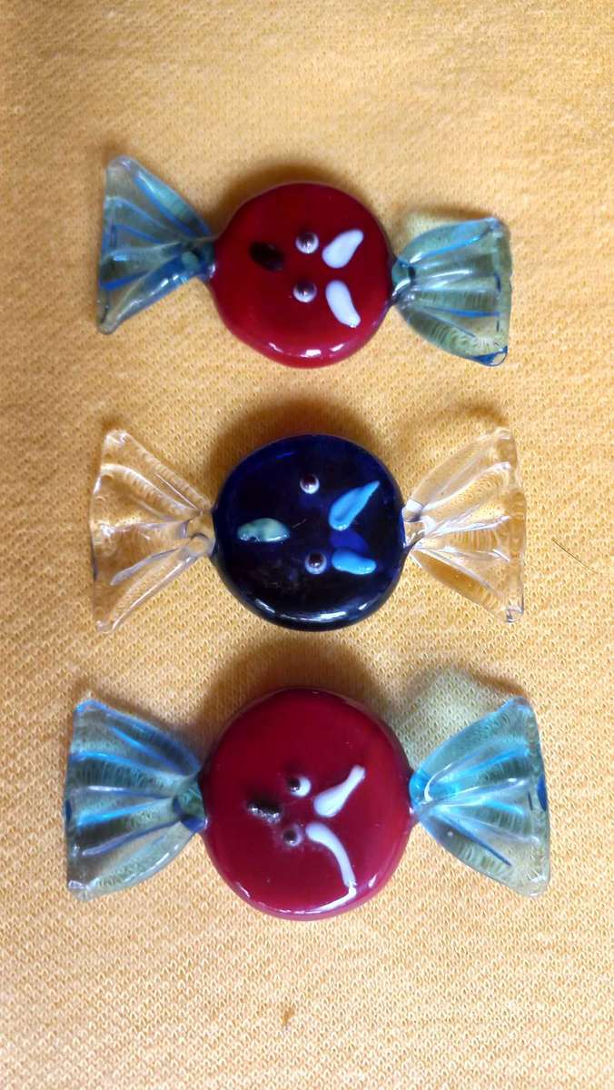 Murano glass sweets