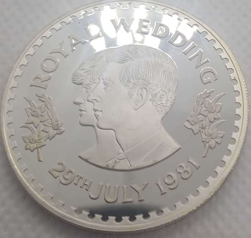 1oz Pure Silver 29July 1981 Royal Wedding 30 Maloti Kingdom of Lesotho coin