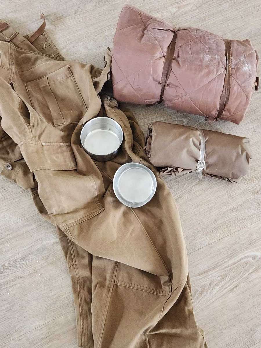 SADF Equipment - Sleeping bag, bivvy, koppies & XL pants - nice lot