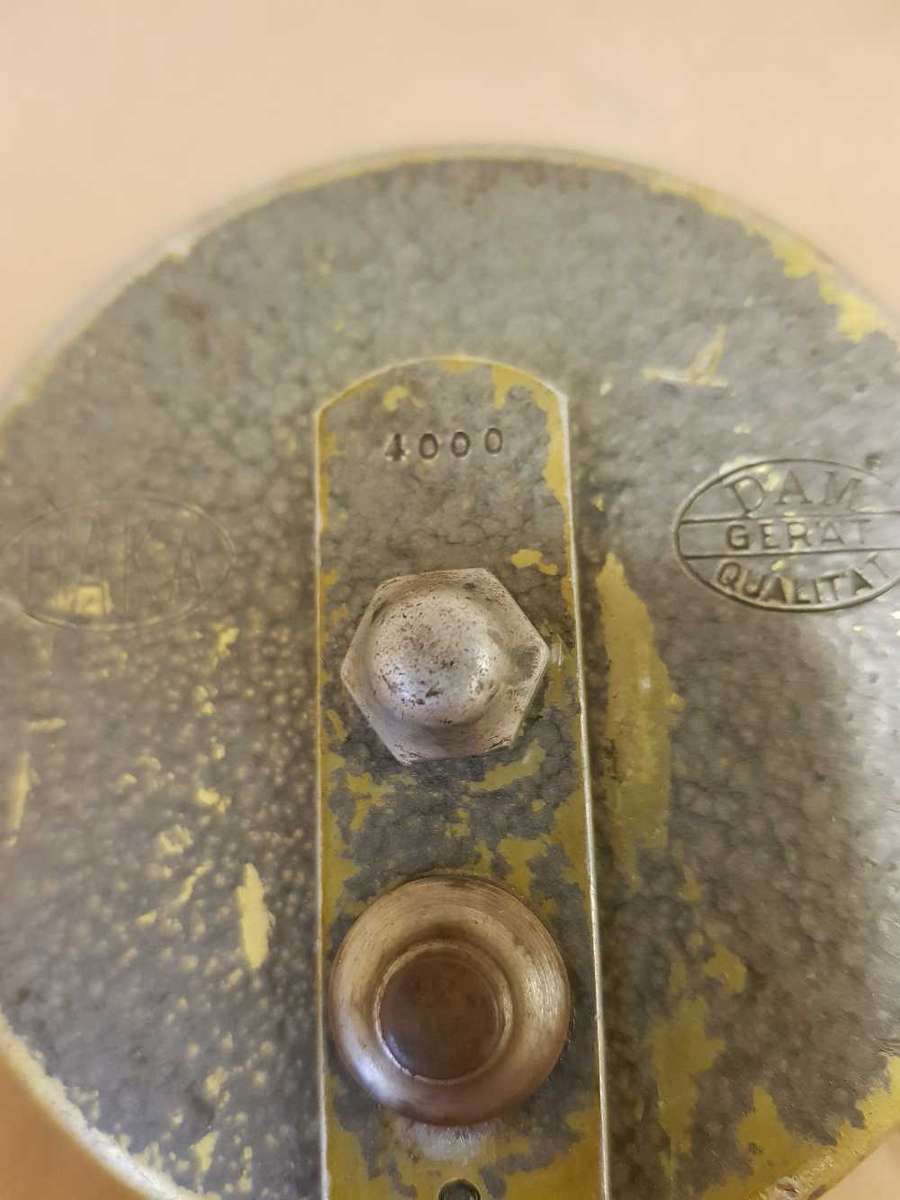 Vintage DAM GERAT fly fishing reel.