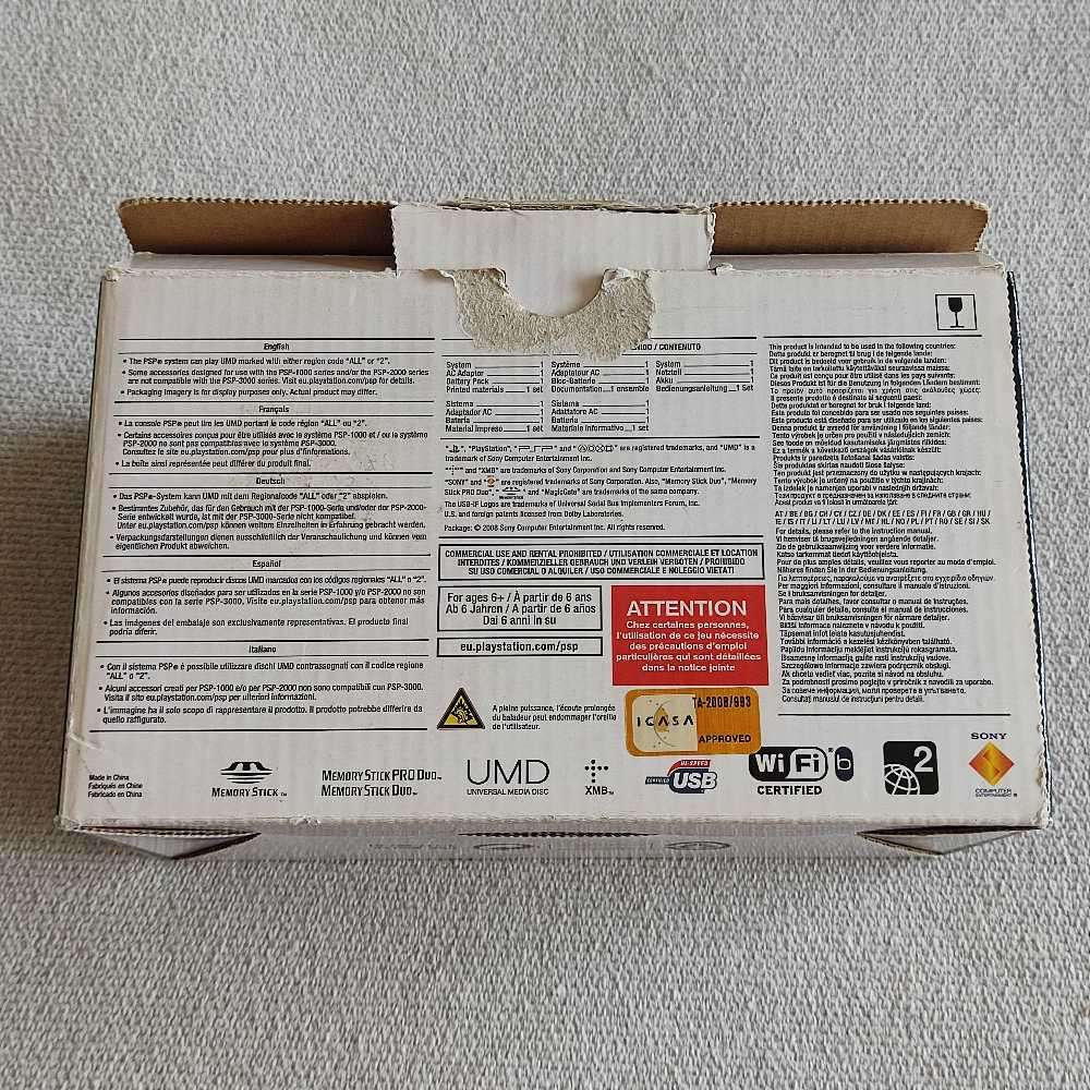 Sony psp console with games bundle