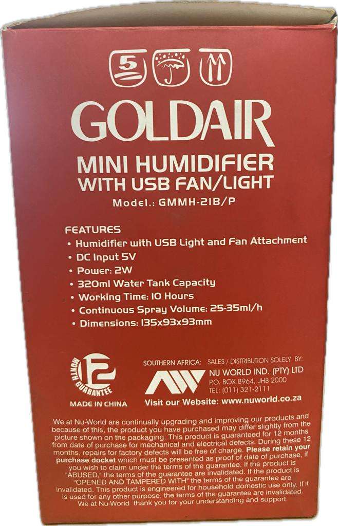 Gold Air Humidifier