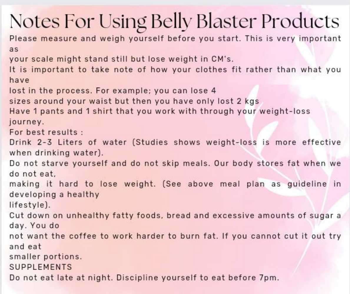 Belly blaster pm and am combo