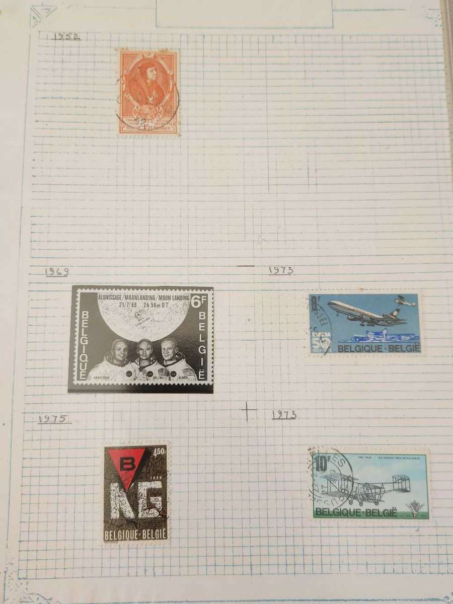 Belgium - vast Selection on album pages (1850 to more modern)