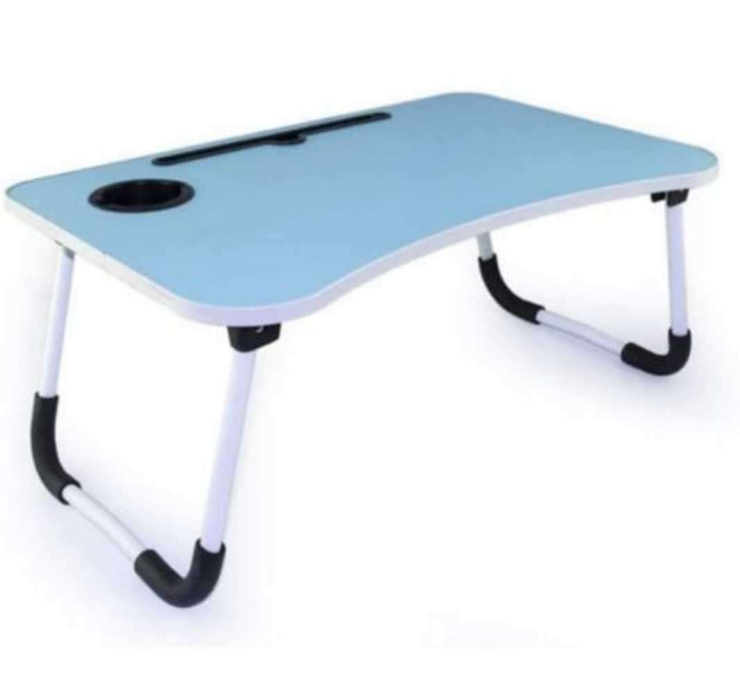 Foldable Laptop Bed Table Lap Standing Desk for Bed and Breakfast Holder
