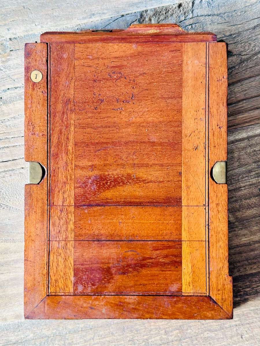 Antique Wooden Photographic Plate Holder