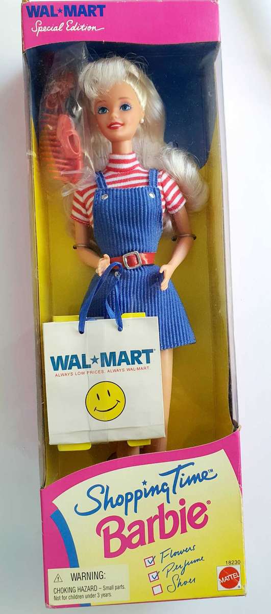 1997 ORIGINAL MATTEL BARBIE - WAL MART SHOPPING TIME