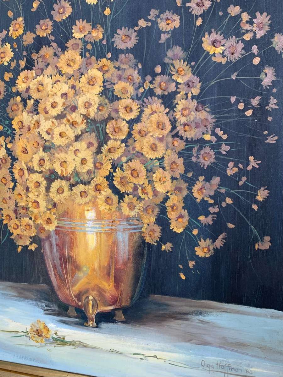 Olga Hoffman oil painting