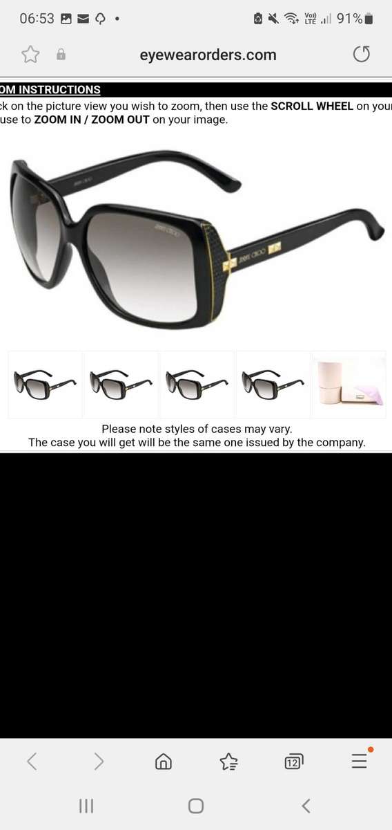 JIMMY CHOO Model SEVERINE/S Color D28YR