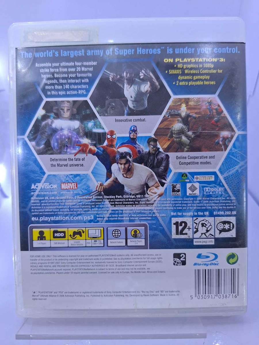 Marvel: Ultimate Alliance (PS3)