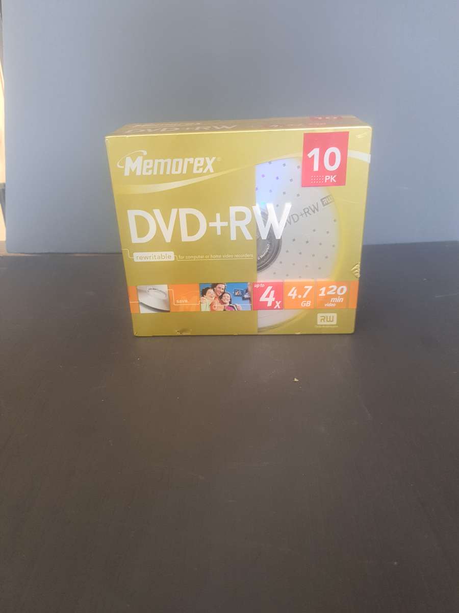 Memorex Dvd+RW Rewritable Sealed Pack