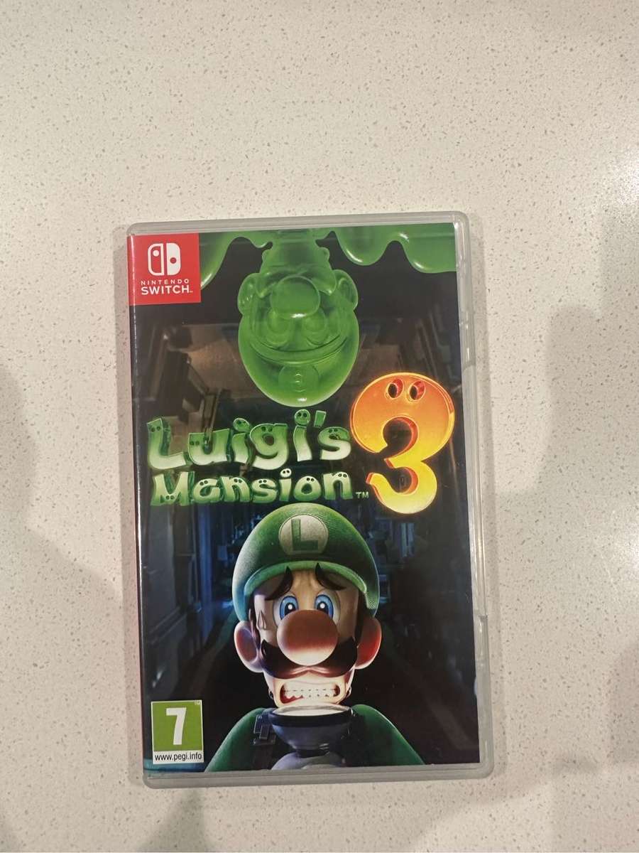 Luigis Mansion 3 for Nintendo Switch Physical game