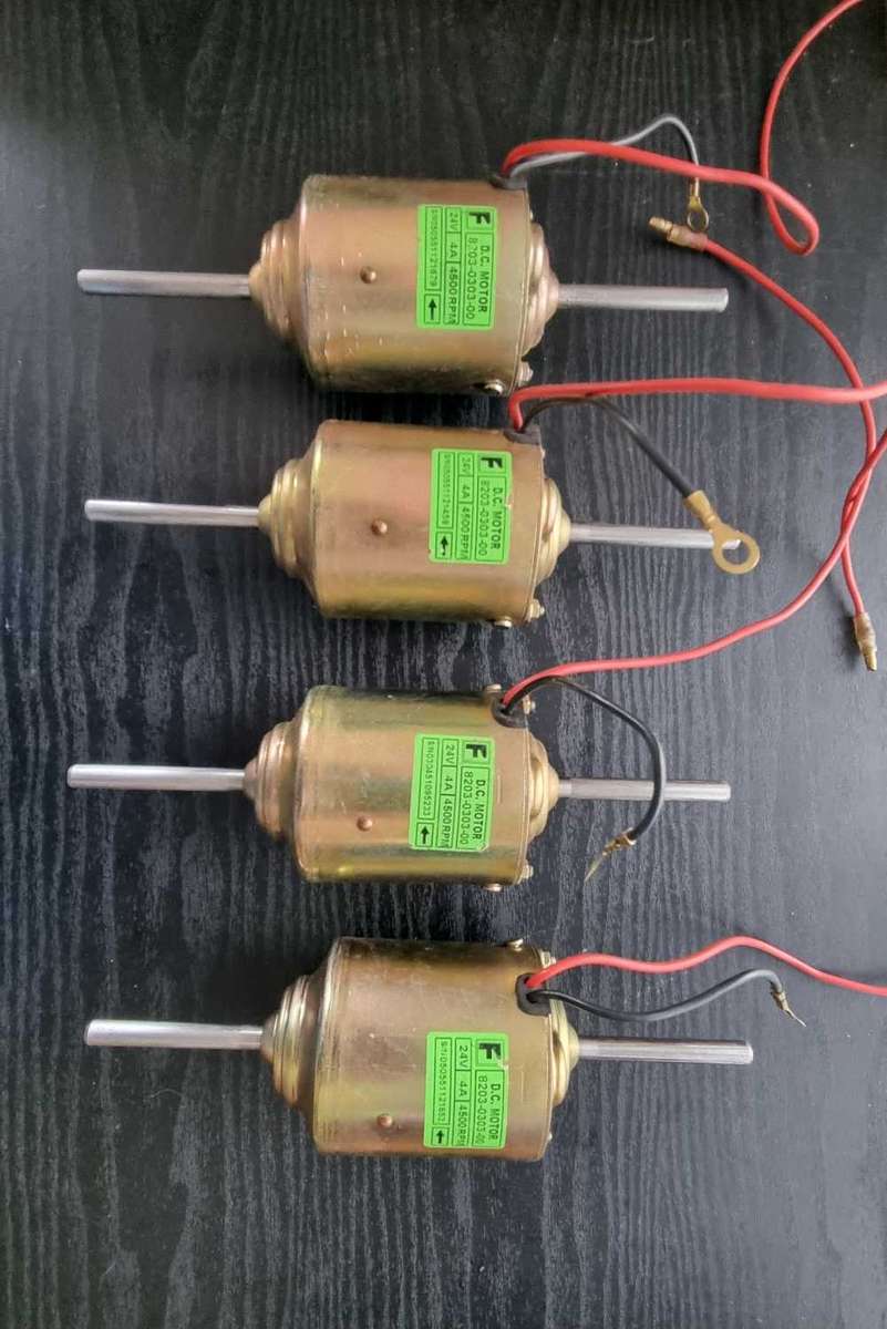 24v DC Dual shaft motor