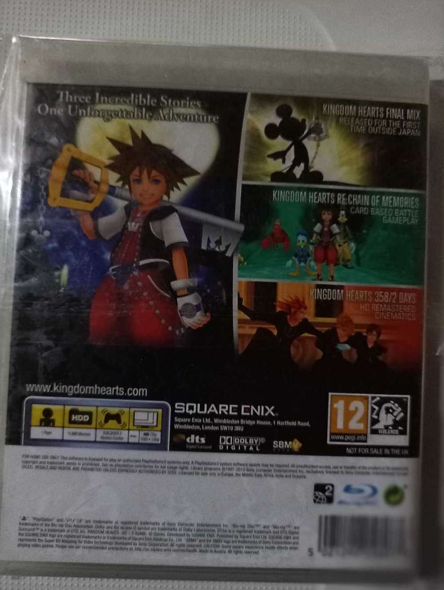 Kingdom Hearts HD 1.5 ReMIX for Ps3