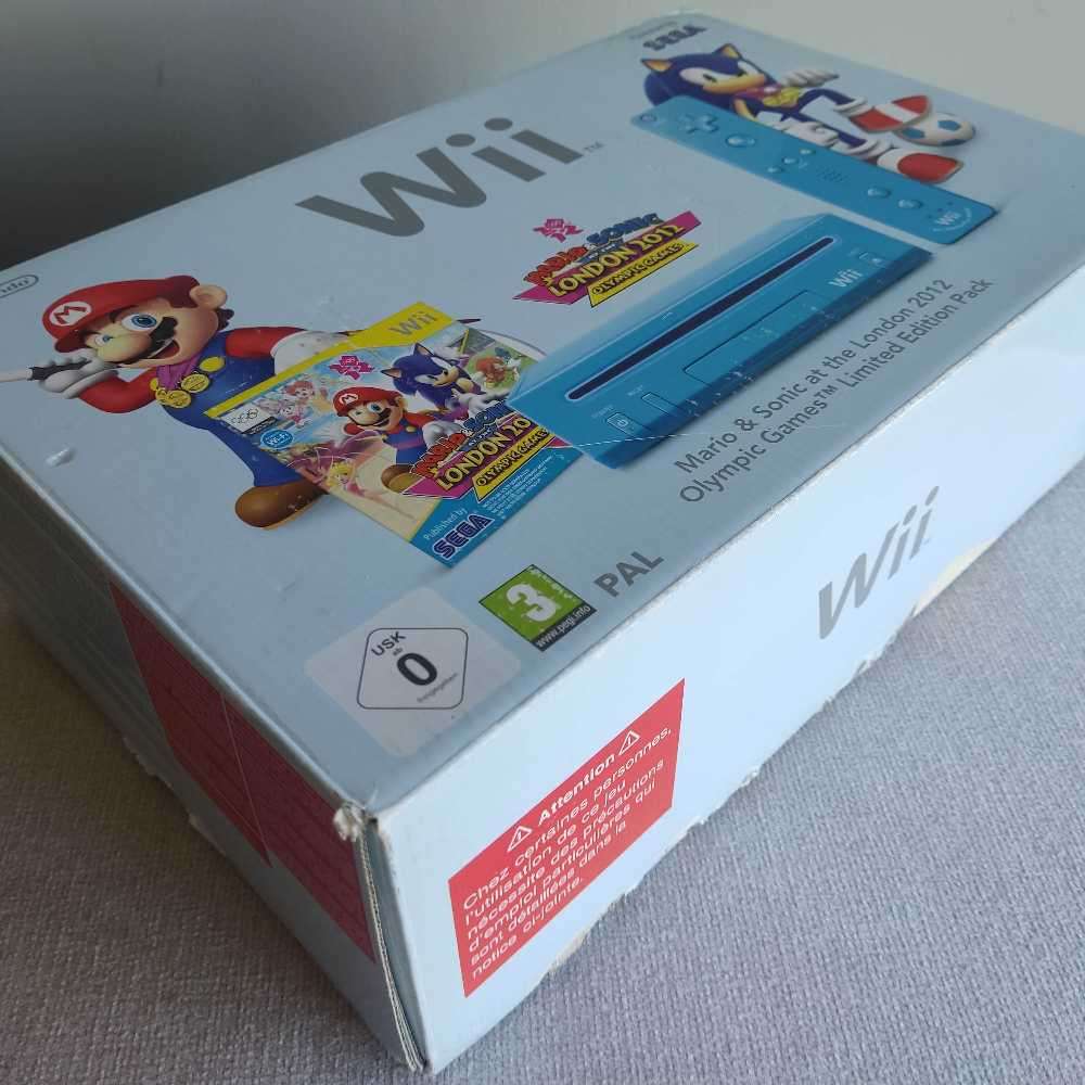 Nintendo Wii console Mario and Sonic at the London 2012 Olympic Games +box