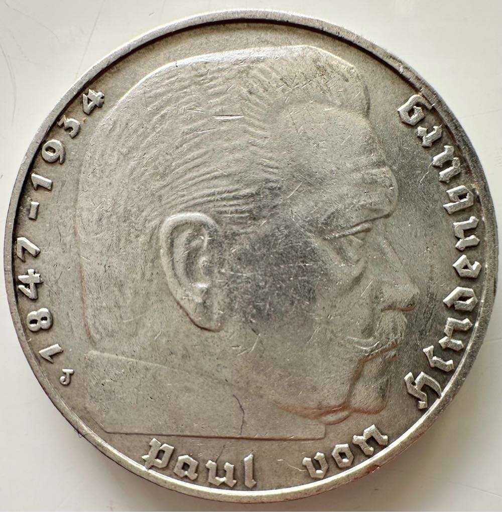 2 REICHSMARK - DEUTSCHES REICH - TOP CONDITION