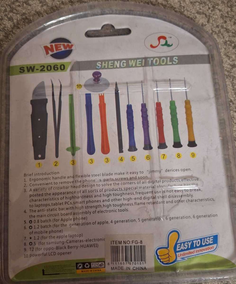 12 in 1 phone opening tools