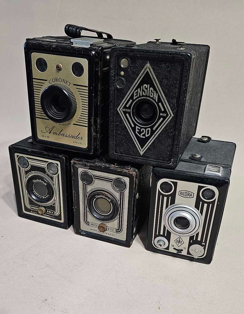 Vintage Box Camera Collection