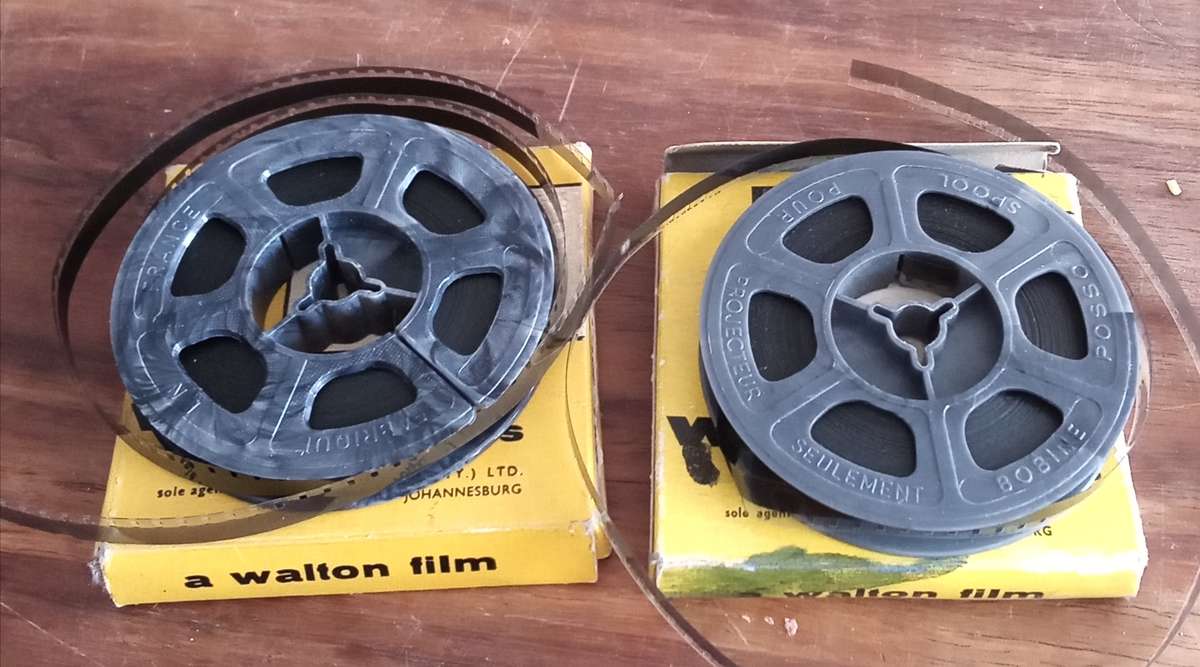 2x 8mm Projector Films.