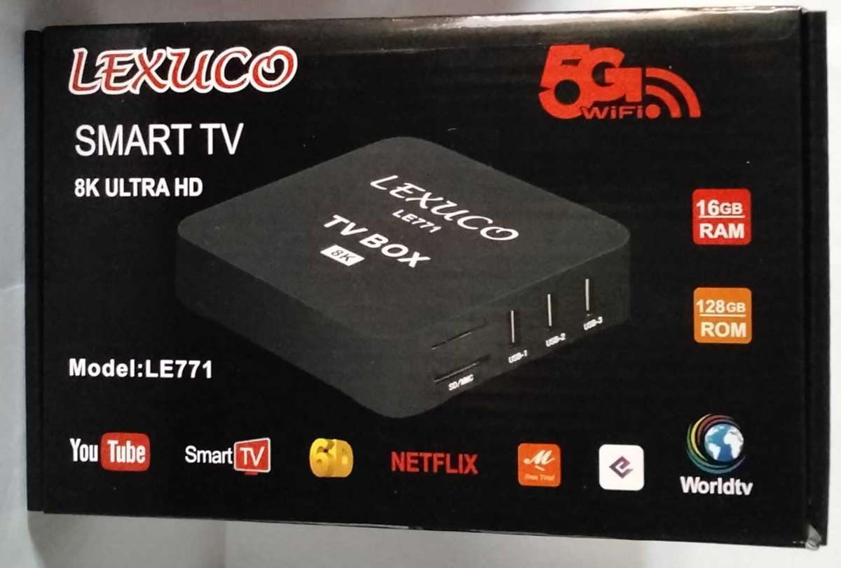 Lexco smart TV 8K ULTRA HD  Box
