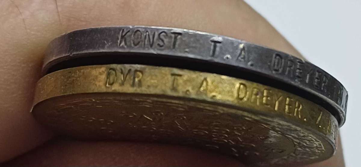 Trio  World War 1 Medals Issue to TA Dreyer see picture's