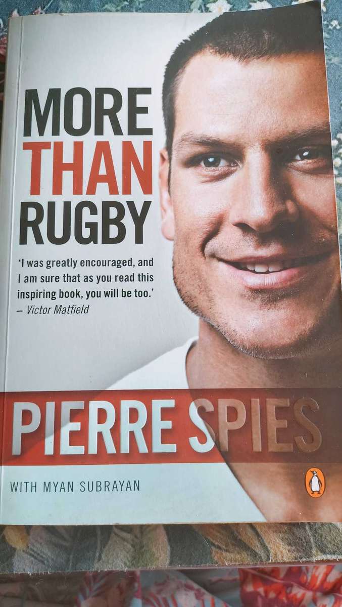 More Than Rugby by Pierre Spies  - Authographed
