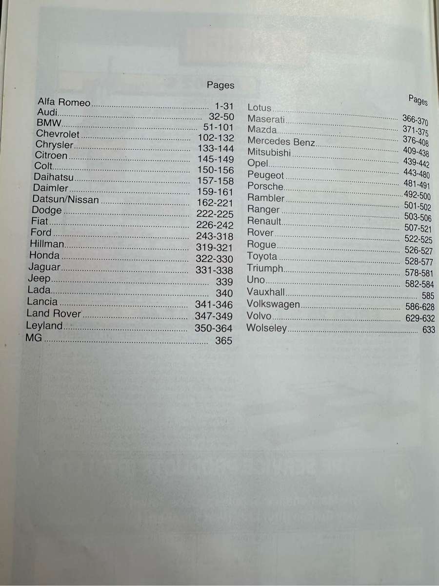 Auto Data Digest 92 / 93 book