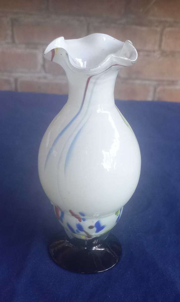 Murano glass vase