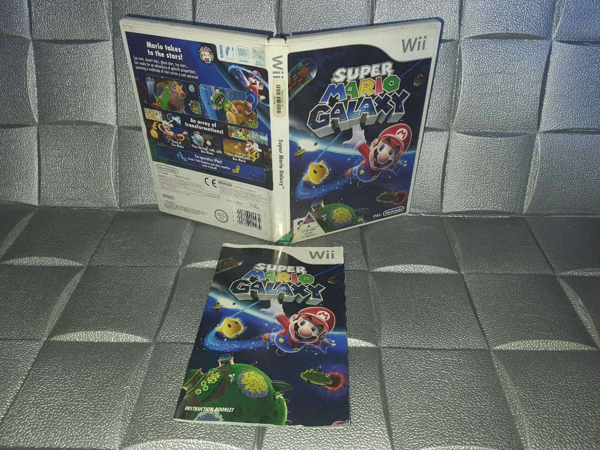 Wii Super Mario Galaxy 1 Game Used