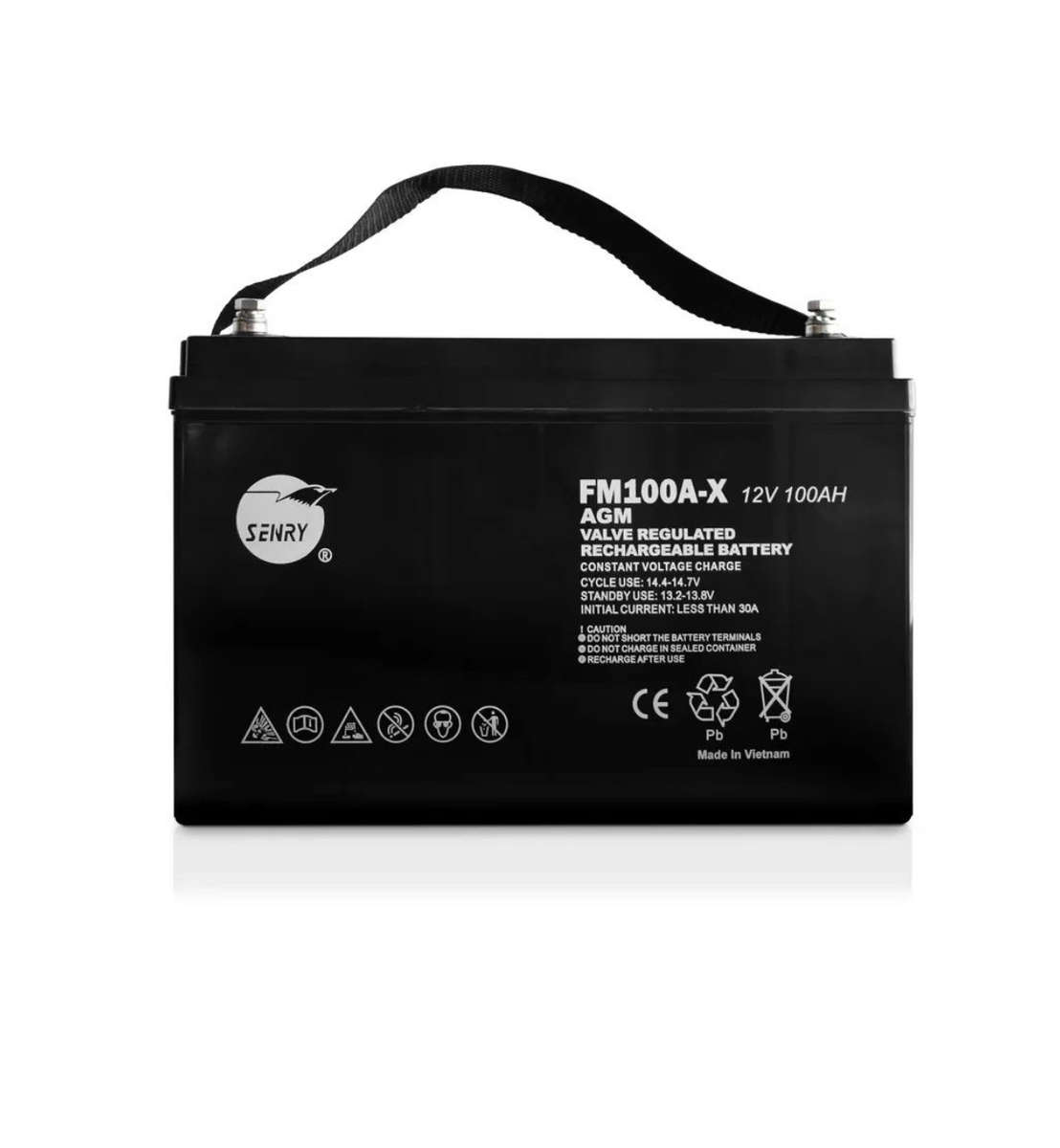 4X Senry 100Ah 12V - Deep Cycle AGM (NEW)