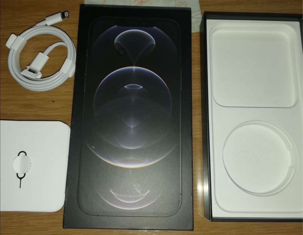 iPhone 12 Pro Max 128Gb with free charger, boxed in excellent condition .