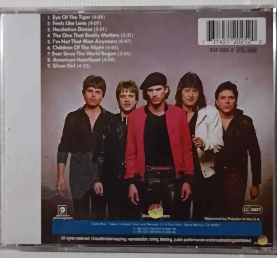 Survivor - Eye of the Tiger CD Import