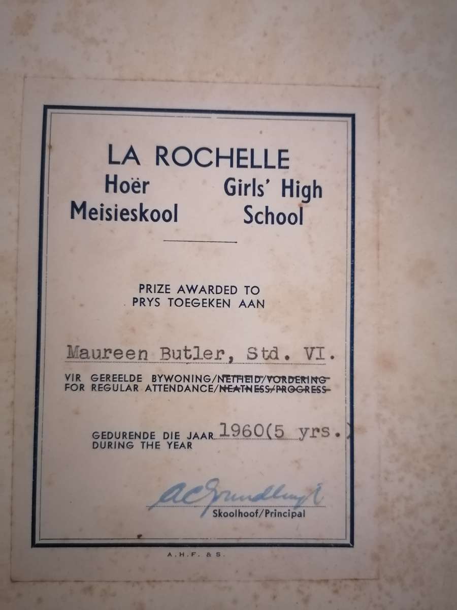 SCARCE - LA ROCHELLE PAARL 1860 - 1960