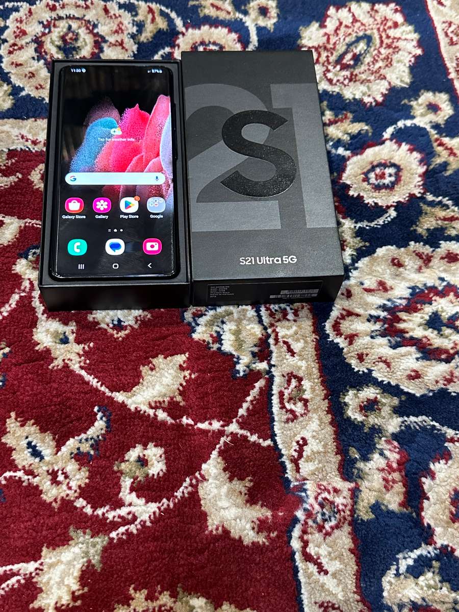 Samsung Galaxy S21 Ultra 256GB Dual Sim with box