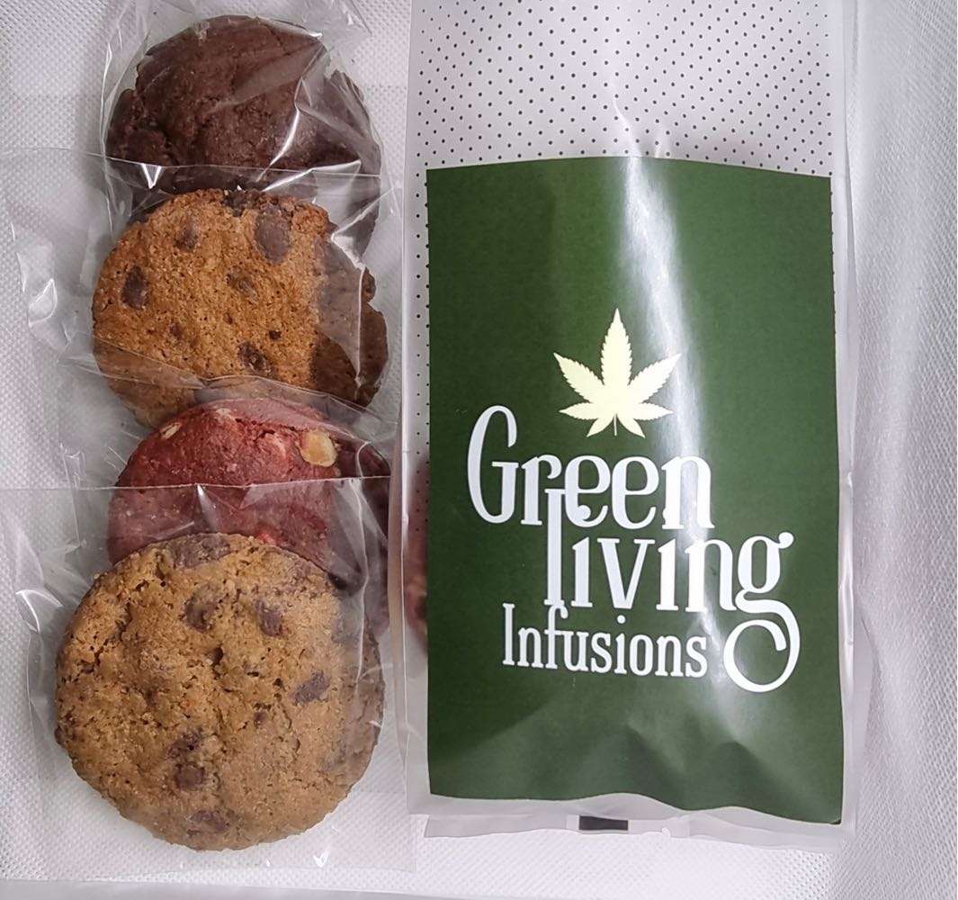 CBD Mixed Choc-Chip Cookies
