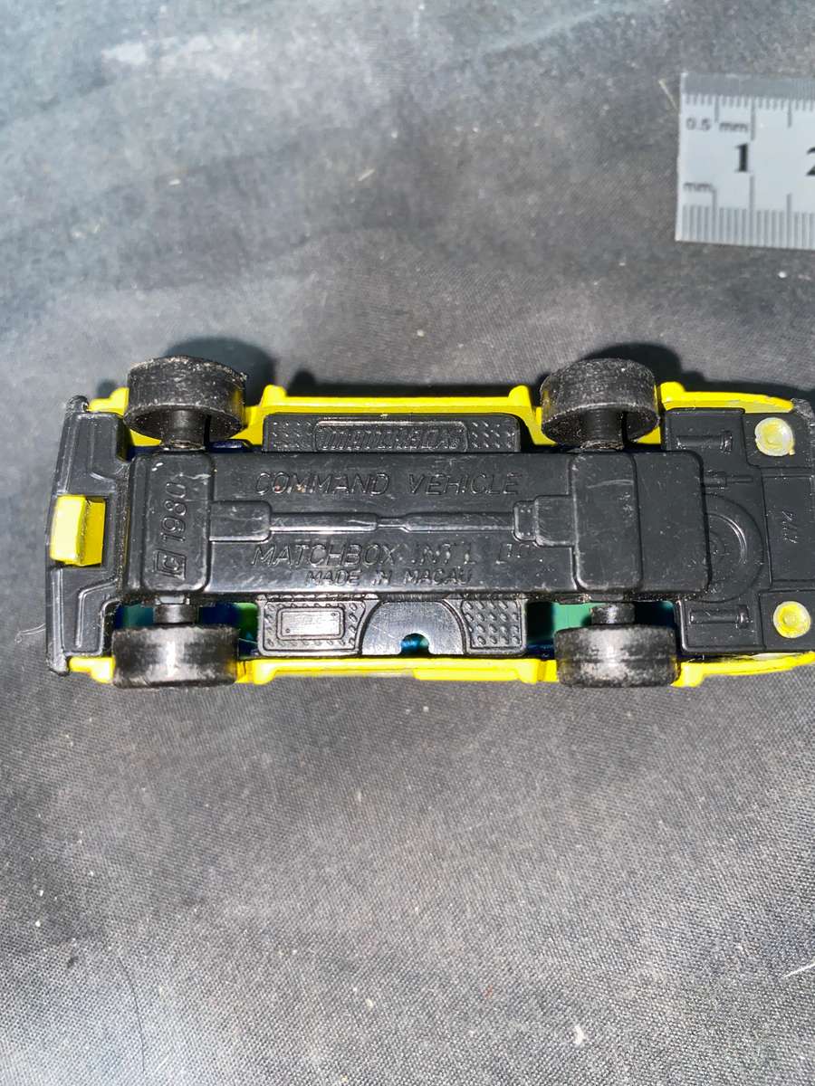 1980 Matchbox Airport Fire Engin Foam Fire Truck