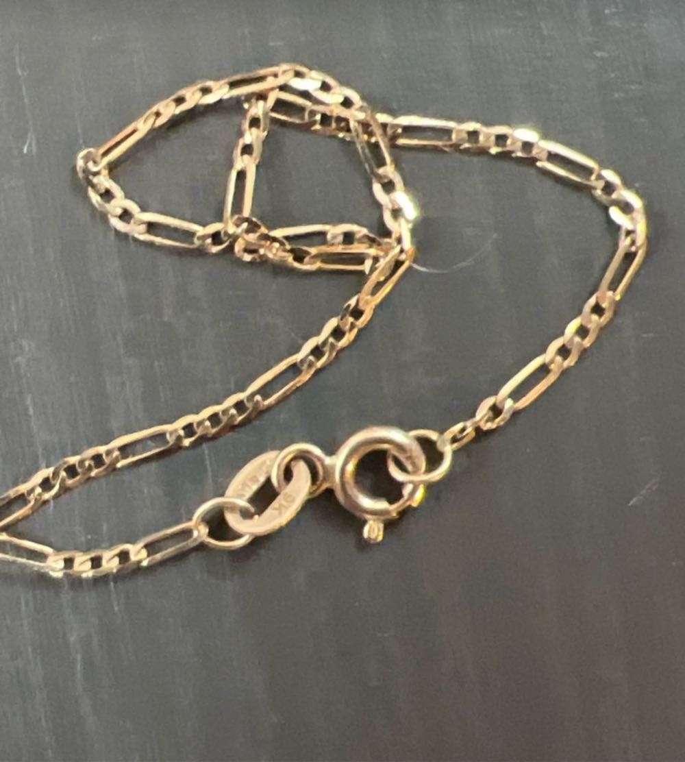 9ct Yellow Gold Fiagaro Bracelet