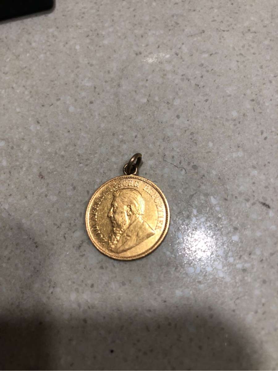 1/10th Kruger Pendant Gold