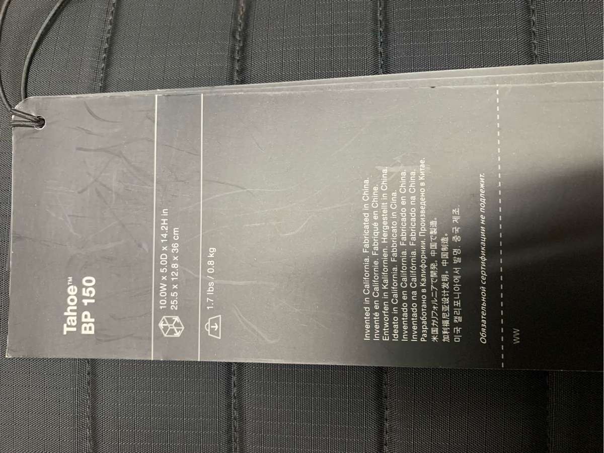 Lowepro Tahoe BP150  camera bag