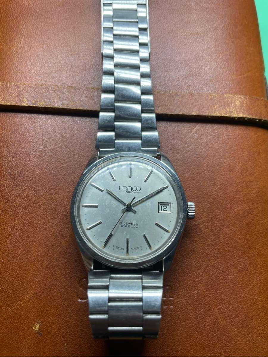 Vintage lanco watch