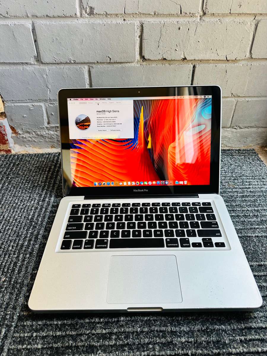 Intel Core i7 Apple MacBook Pro (13-inch, Early 2011)  640GB HDD 4GB RAM macOS 10.13.6