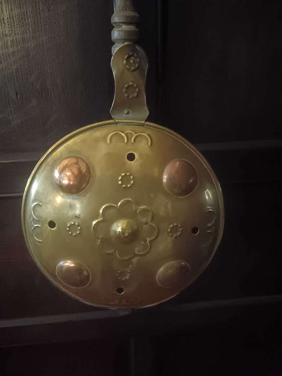 Antique Copper & Brass Bedwarmer