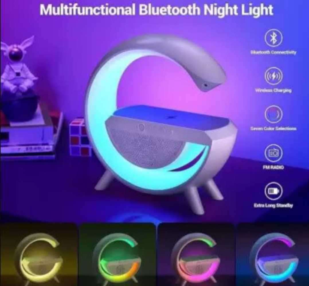 BT 2301 LED Wireless Charging, Speaker and Radio
