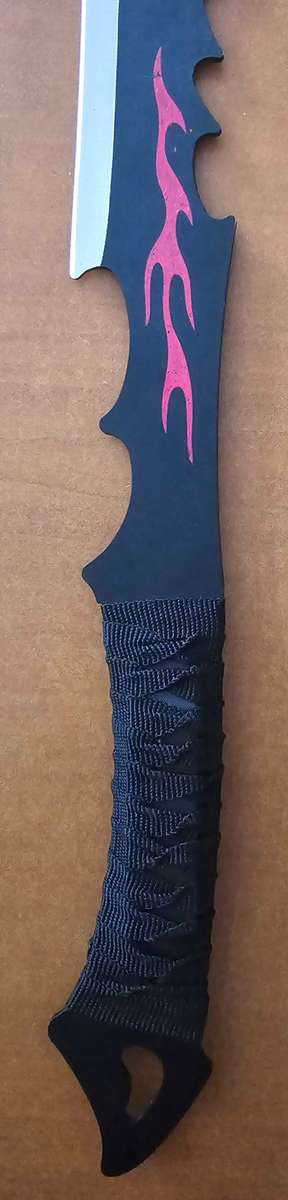 Curved Sword Flame Blade