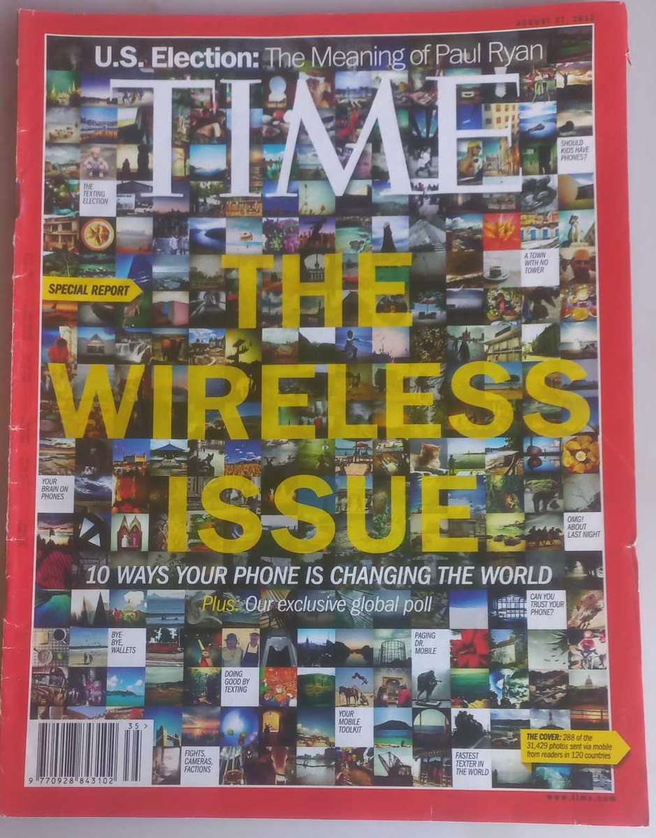 Time magazine August 27, 2012
