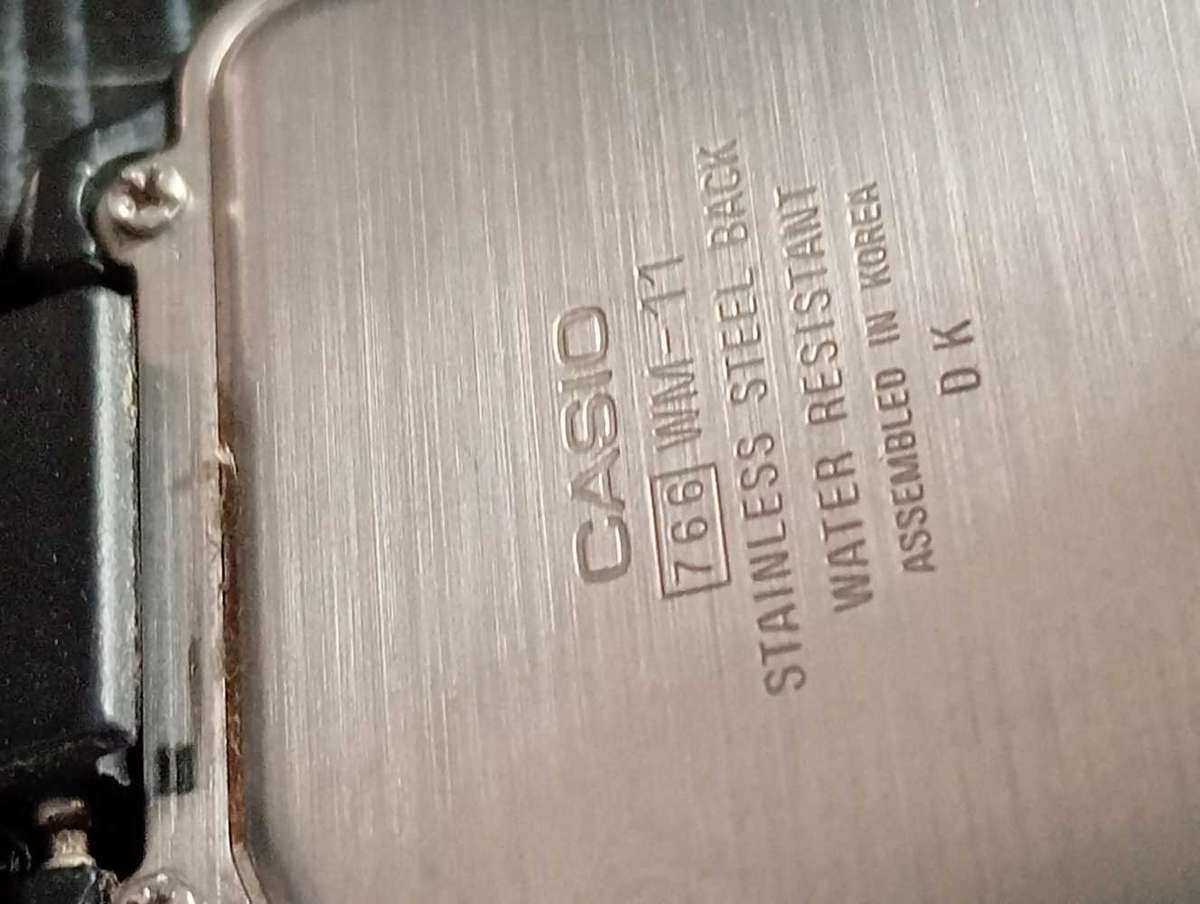 Casio Vintage WM11 Watch